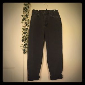Black mom jeans